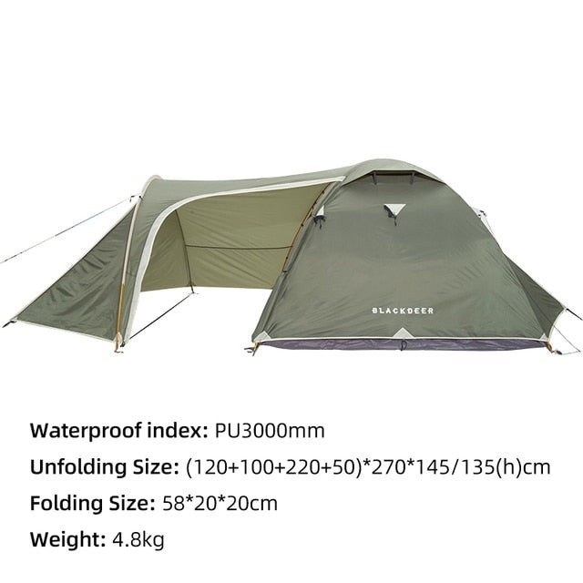 Double Layer Waterproof Winter Skirt Tent