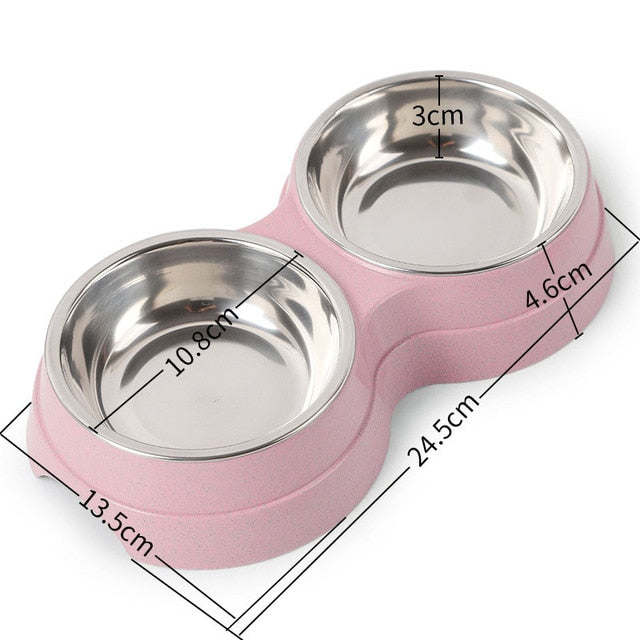 Stainless Steel Pet Drinking Dish