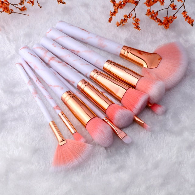 FLD 5/15Pcs Makeup Brushes Tool Set