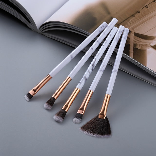 FLD 5/15Pcs Makeup Brushes Tool Set