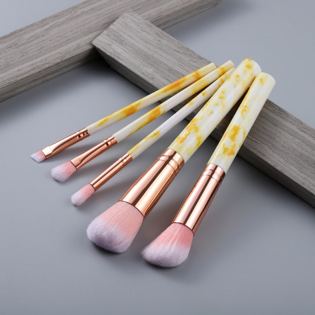 FLD 5/15Pcs Makeup Brushes Tool Set