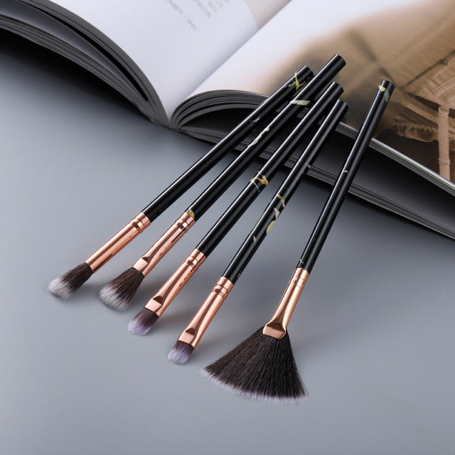 FLD 5/15Pcs Makeup Brushes Tool Set