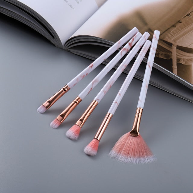 FLD 5/15Pcs Makeup Brushes Tool Set