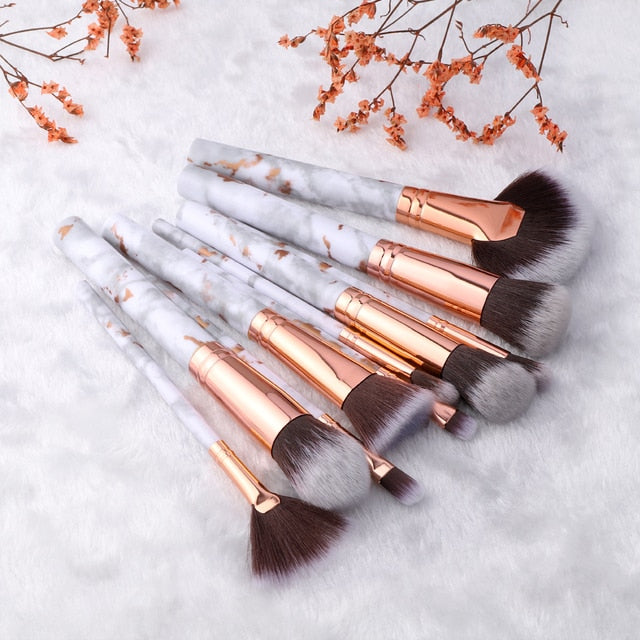 FLD 5/15Pcs Makeup Brushes Tool Set