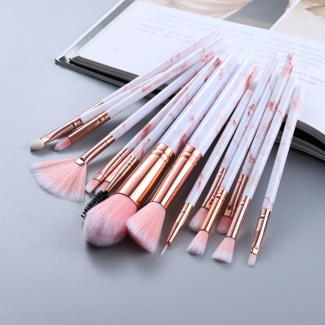 FLD 5/15Pcs Makeup Brushes Tool Set