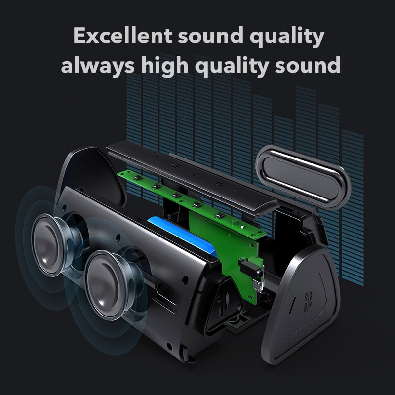 10W stereo Music surround Waterproof Speaker