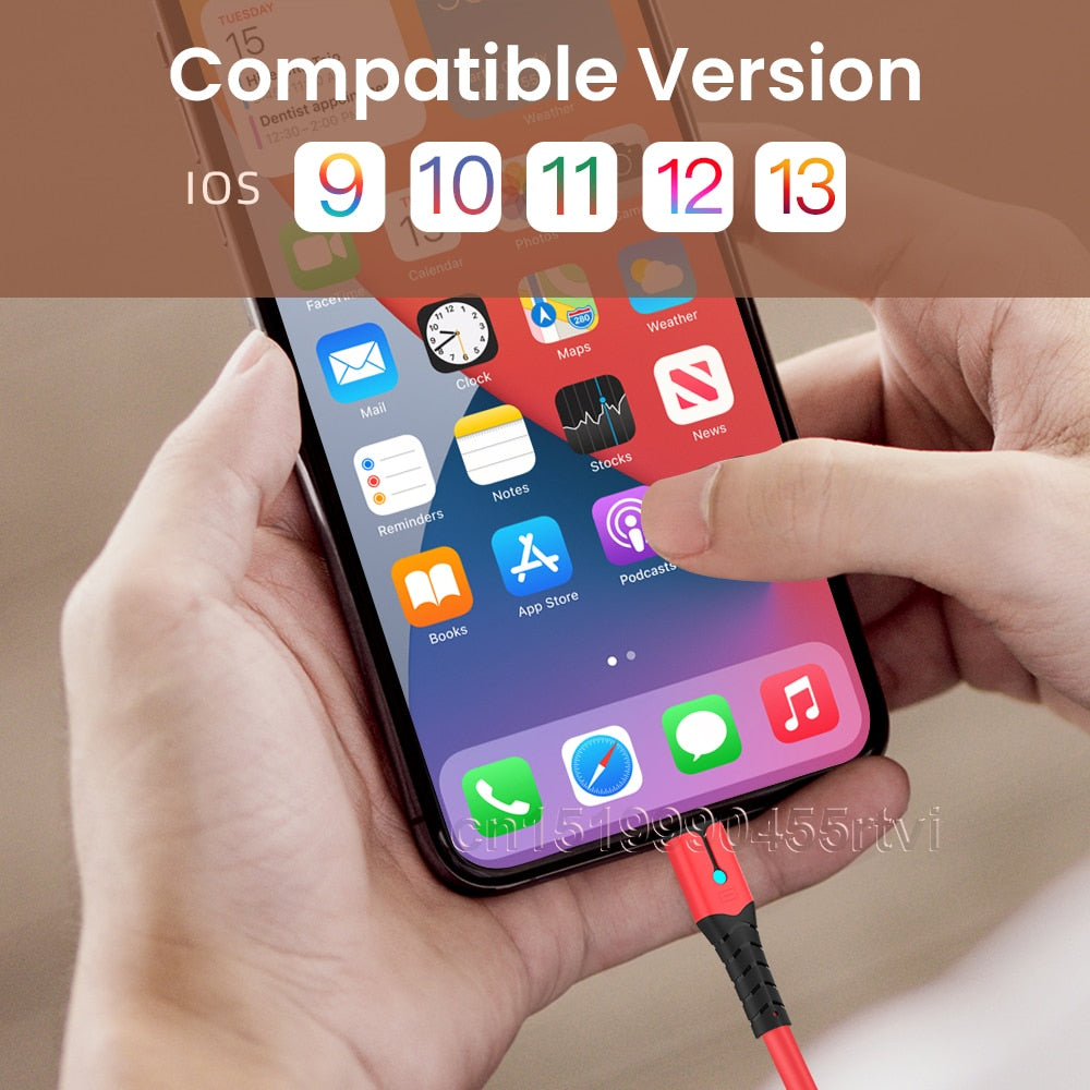 Quick Charge USB Cable For iPhone