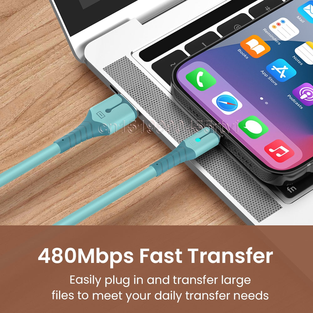 Quick Charge USB Cable For iPhone