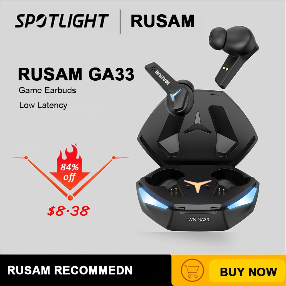 RUSAM GA33 Gamer Headset